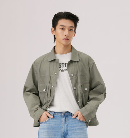 Levi's® Cool Tech Hooded Type II Trucker Jacket