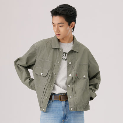 Levi's® Cool Tech Hooded Type II Trucker Jacket