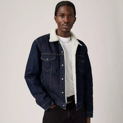 Levi's® Type III Sherpa Trucker 羊毛外套 | 男裝  
