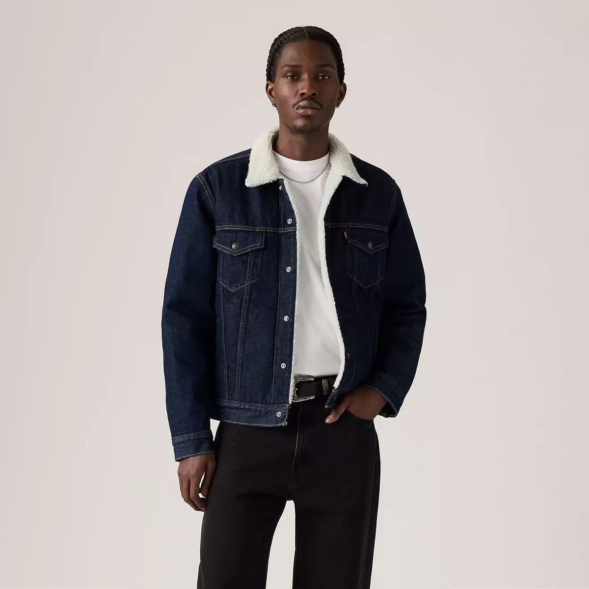 Levi's® Type III Sherpa Trucker 羊毛外套 | 男裝  