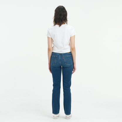 Levi's® Performance Warm 724™ 高腰直筒牛仔褲|女裝