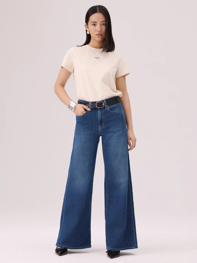  levi's® 728™ 高腰超寬腿牛仔褲 | 女裝 0039B00242430 Indigo  – Levi's 香港