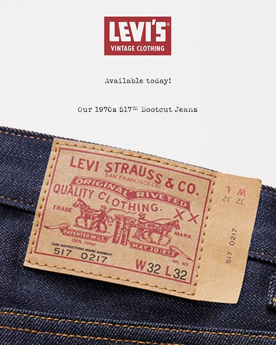 Levi's 原創復刻服裝系列 - Levi's 香港