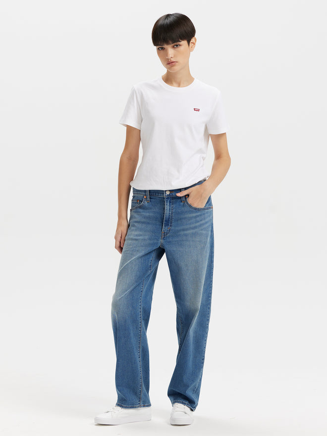 levi’s® baggy dad 中腰寬鬆直筒牛仔褲  | 女款 A349400732330 Indigo  – Levi's 香港