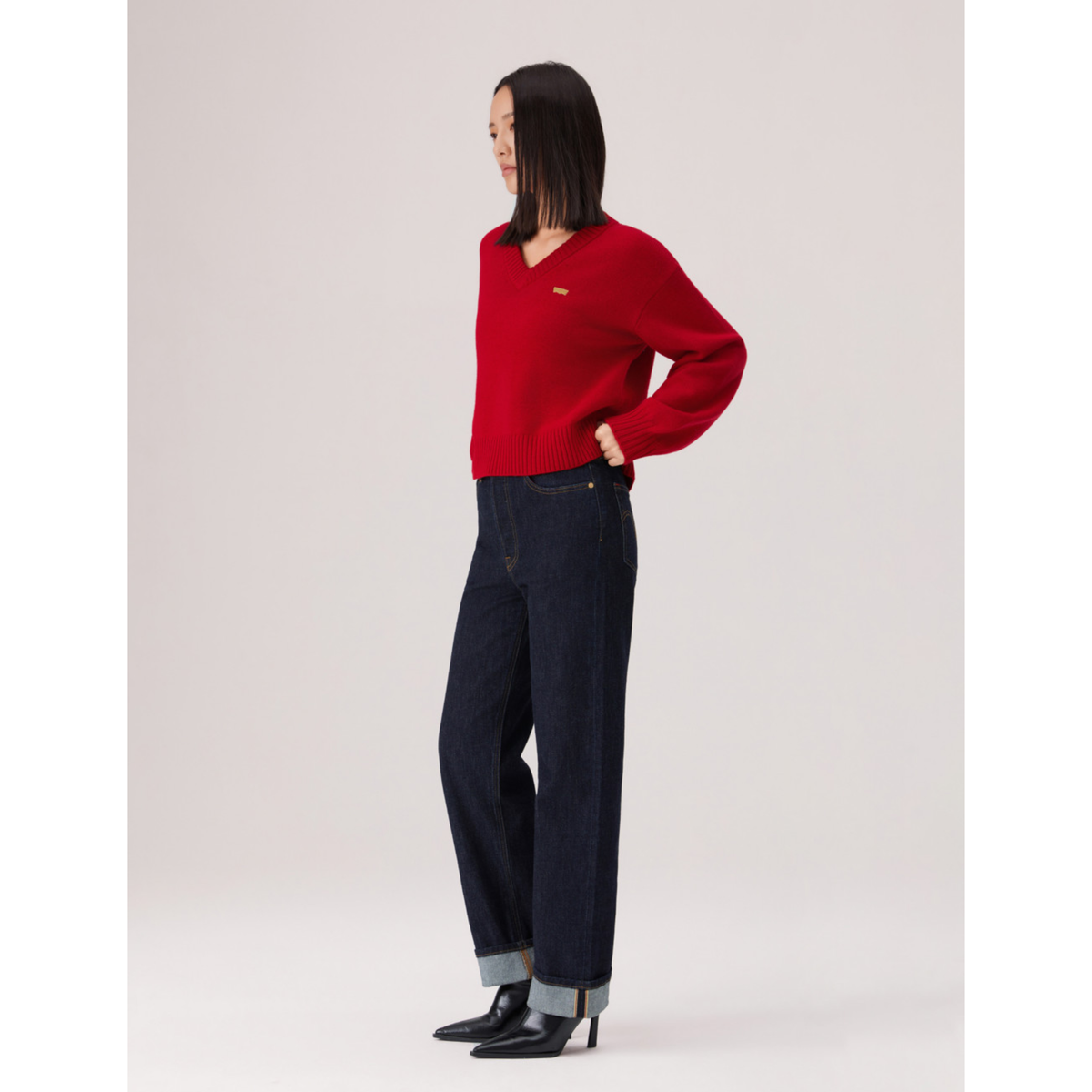 Levi's® 2026 新年限定V領毛衣 | 女裝