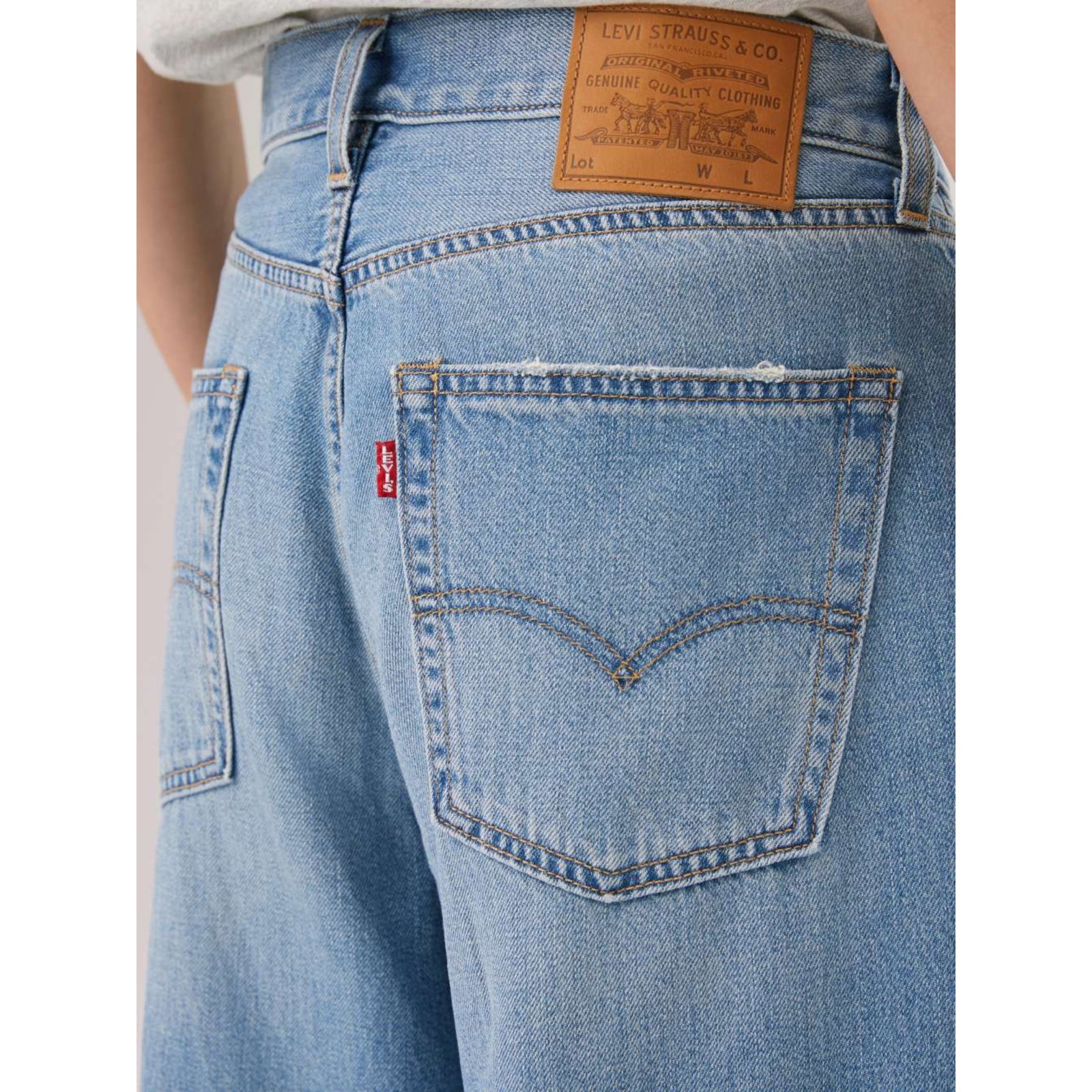  levi's® 578™ 超寬鬆 baggy 牛仔褲 | 男裝 A475001173132 Light Wash – Levi's 香港