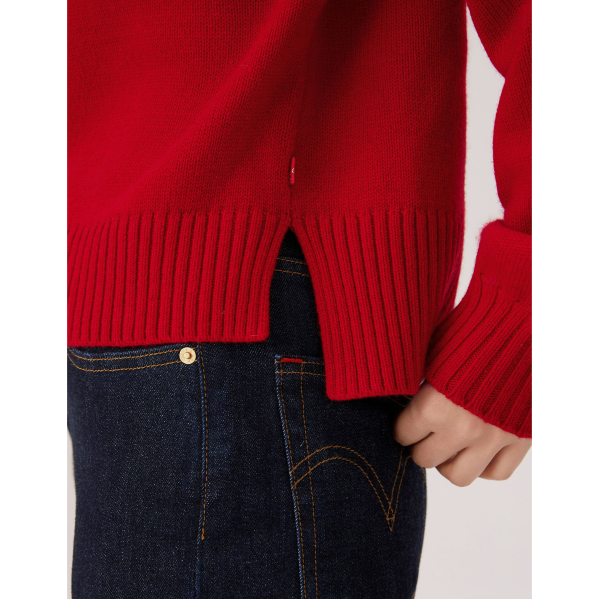 Levi's® 2026 新年限定V領毛衣 | 女裝