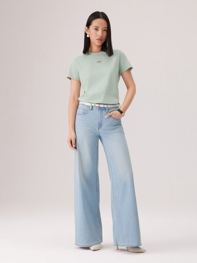  levi's® 728™ 高腰超寬腿牛仔褲 | 女裝 0039B00262430 Light Wash  – Levi's 香港