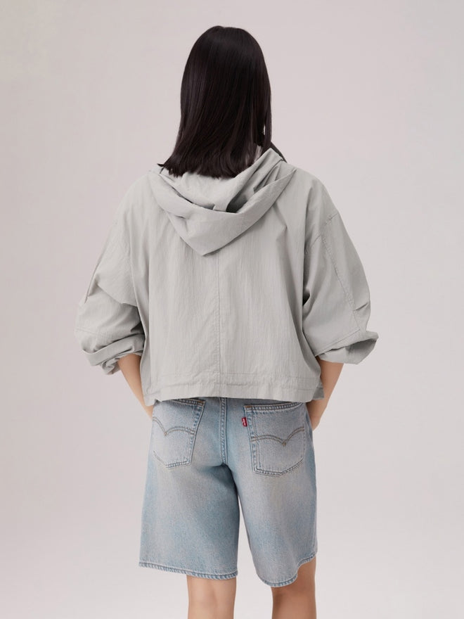  levi's® anti-uv 連帽外套 | 女裝 006OK0002M- Grey  – Levi's 香港