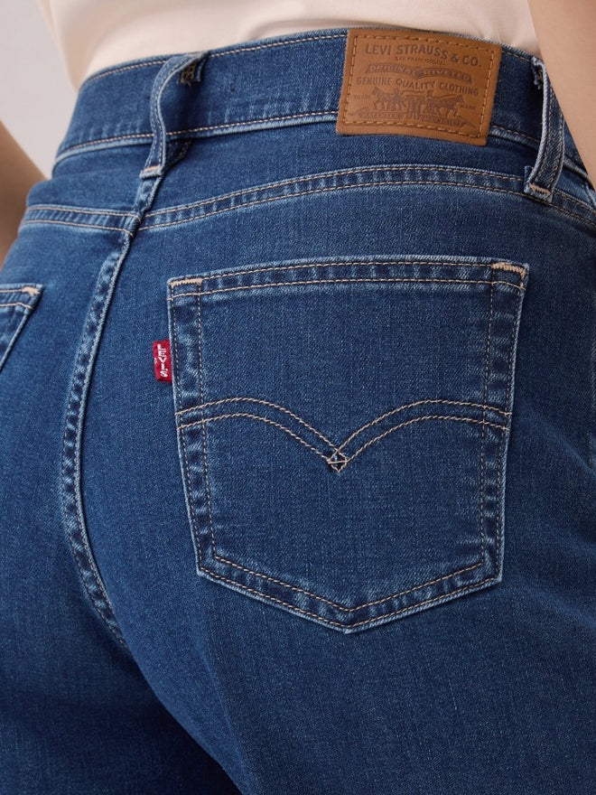  levi's® 728™ 高腰超寬腿牛仔褲 | 女裝 0039B00242430 Indigo  – Levi's 香港