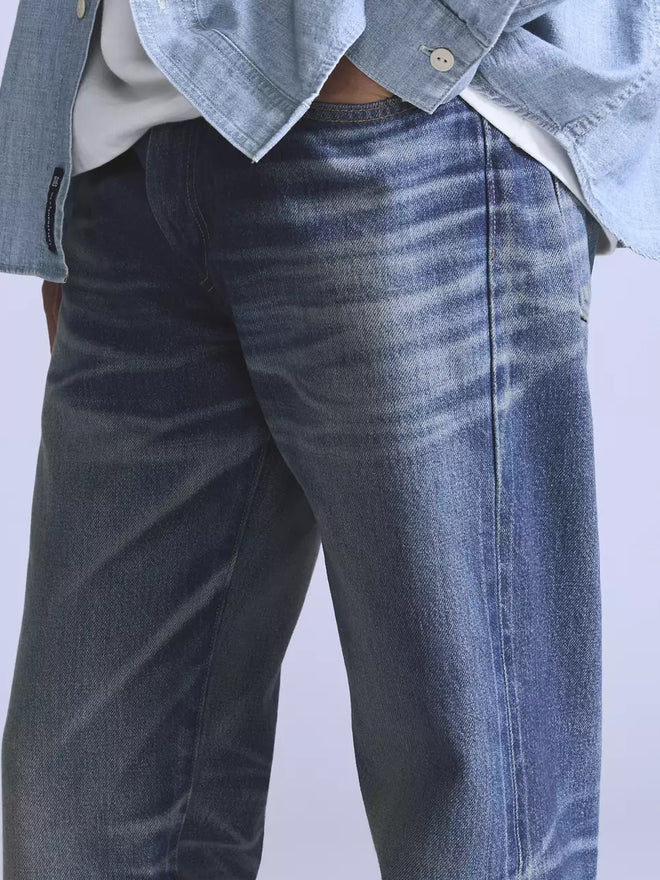 levi's® blue tab™ anchor 寬鬆牛仔褲 | 男裝 0033V00062932 Medium Indigo  – Levi's 香港