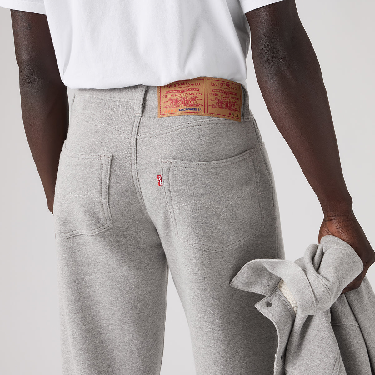 levi's® x beams x loopwheeler super wide 闊腳褲 | 男裝 007SU00003132 Grey – Levi's 香港