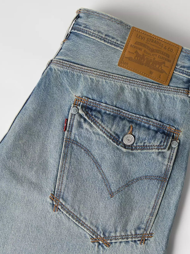levi's® twisted baggy 闊腳牛仔褲 | 男裝 008SH00013032 Light Wash  – Levi's 香港