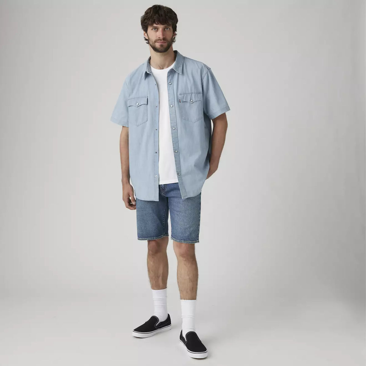Levi's® 405 Standard 標準短褲 | 男裝  