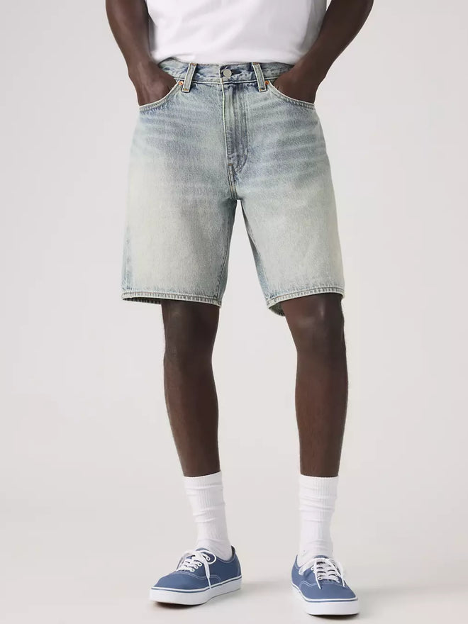 levi's® 468 寬鬆短褲 | 男裝   A8461003928- Light Indigo  – Levi's 香港
