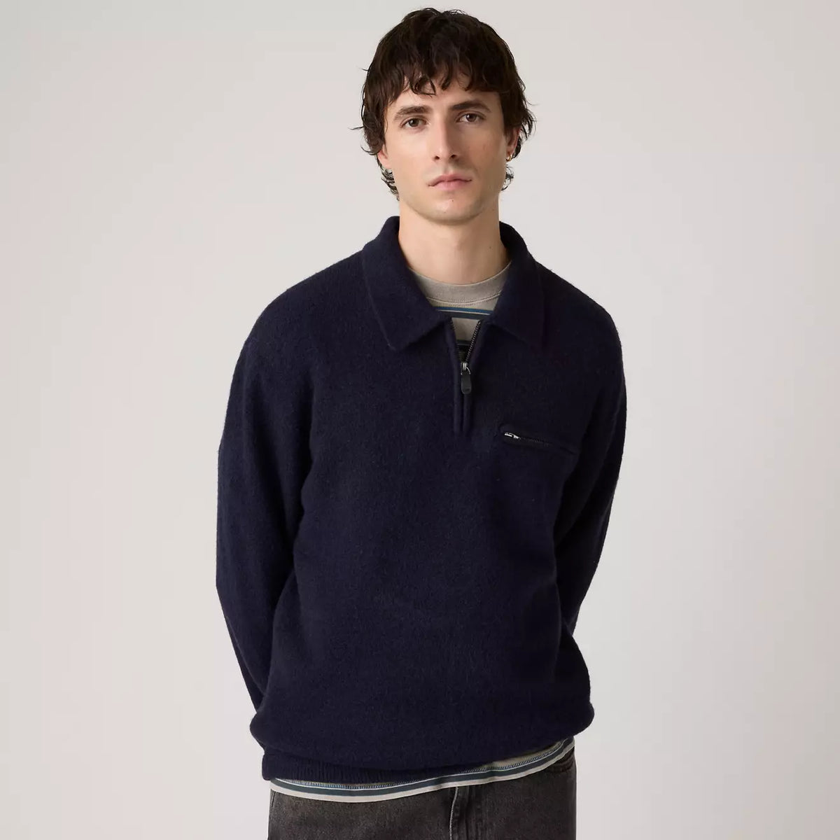 Levi's® Boulder 半拉鍊毛衣 | 男裝