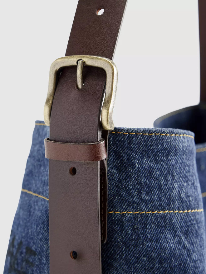 levi's® medium heritage 中型復古手袋 | 女裝   005DN0001OS- Dark Indigo  – Levi's 香港