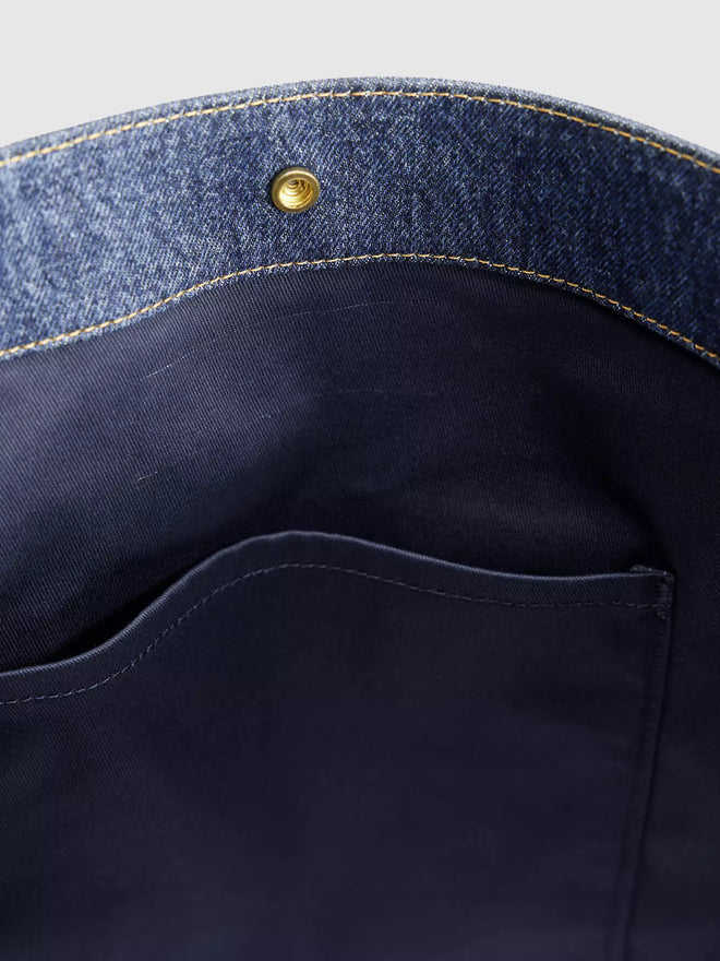 levi's® medium heritage 中型復古手袋 | 女裝   005DN0001OS- Dark Indigo  – Levi's 香港