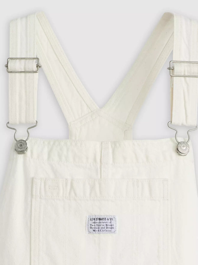 levi's® women's utility 工裝連身短褲 | 女裝   001UY0007XXS- White  – Levi's 香港