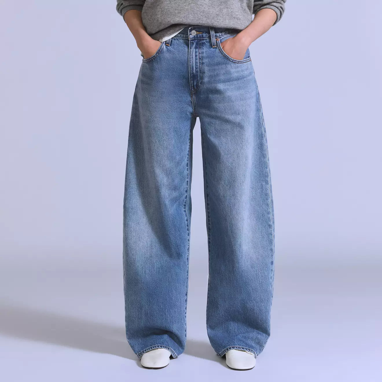 levi's® blue tab™ drop barrel 牛仔褲 | 女裝 003J400052429 Blue – Levi's 香港