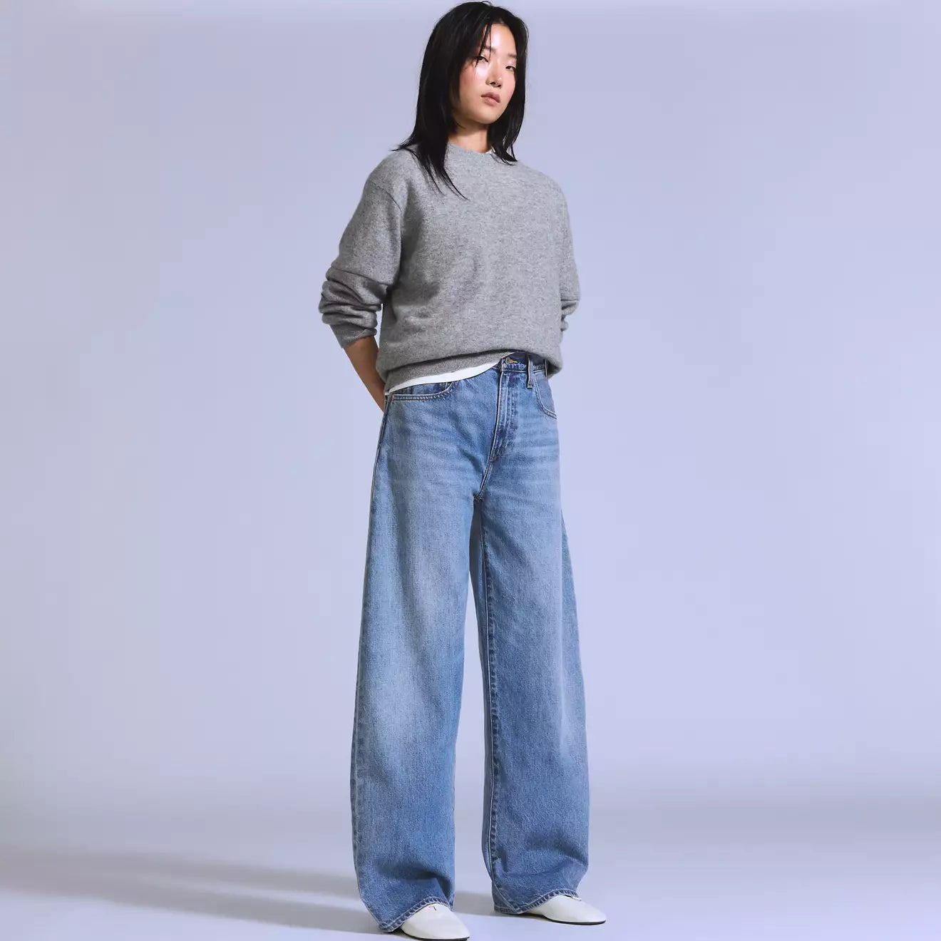 levi's® blue tab™ drop barrel 牛仔褲 | 女裝 003J400052429 Blue – Levi's 香港