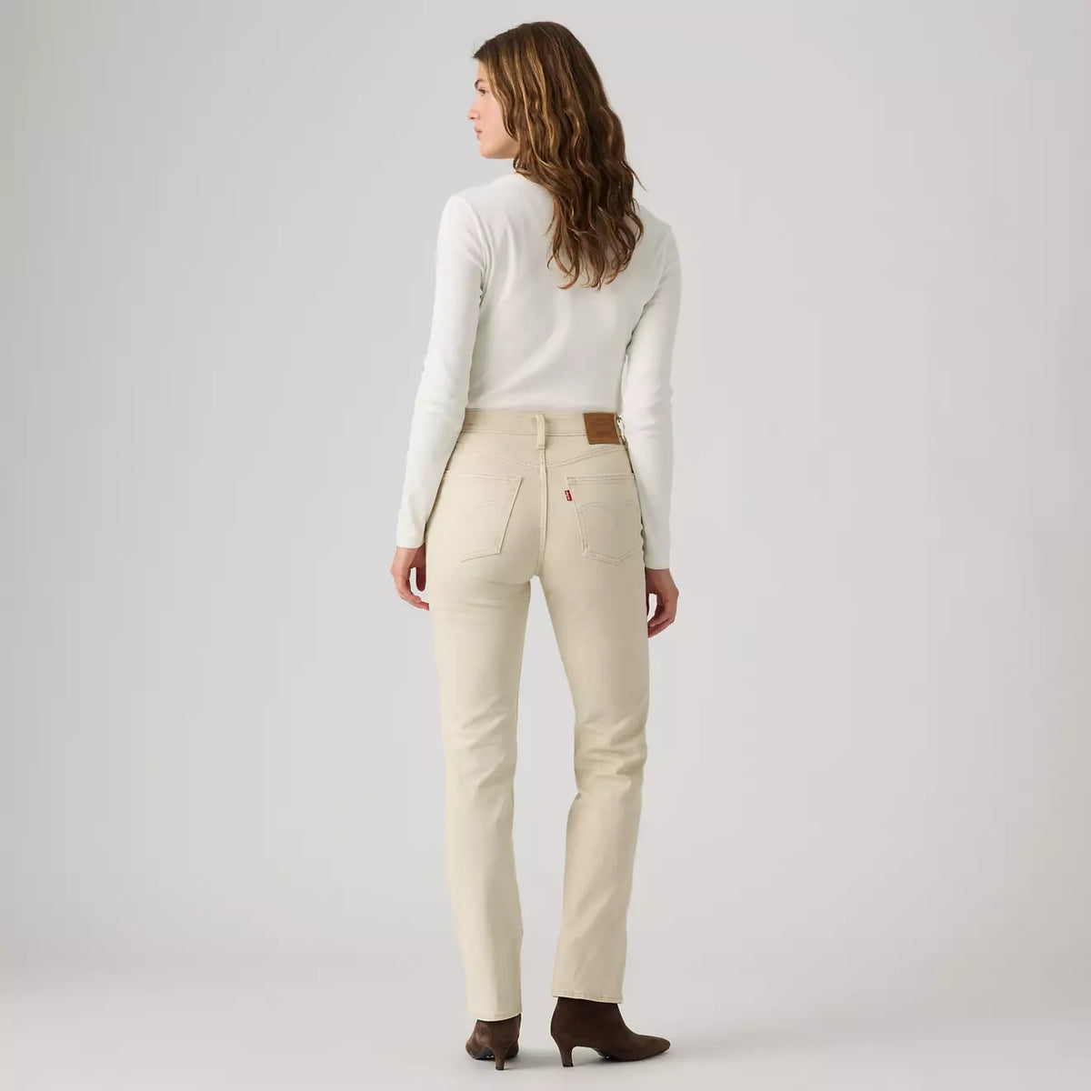 Levi's® Ribcage Slim 牛仔褲 | 女裝