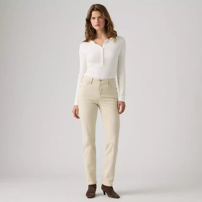 Levi's® Ribcage Slim 牛仔褲 | 女裝