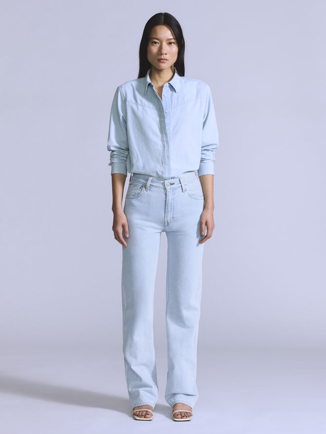 levi's® blue tab™ 女裝 plank 直筒牛仔褲 A913800032430 Indigo  – Levi's 香港