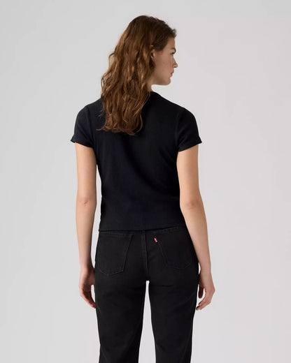 Levi's® Rory Button 短袖鈕扣上衣 | 女裝  
