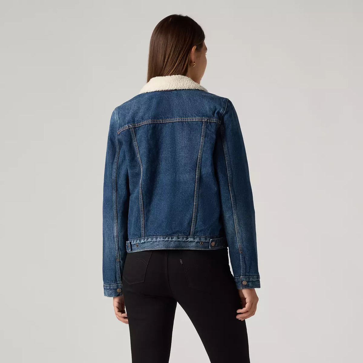 Levi's® Original Sherpa Trucker 原版羊毛外套 | 女裝  