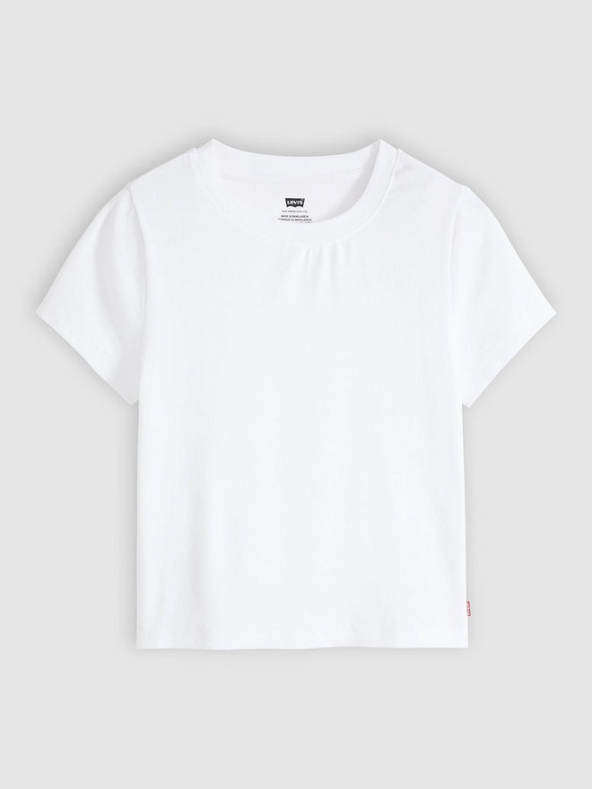 levi's® essential baby tee 基本款修身 t 恤 | 女裝   0085R0000L- White  – Levi's 香港