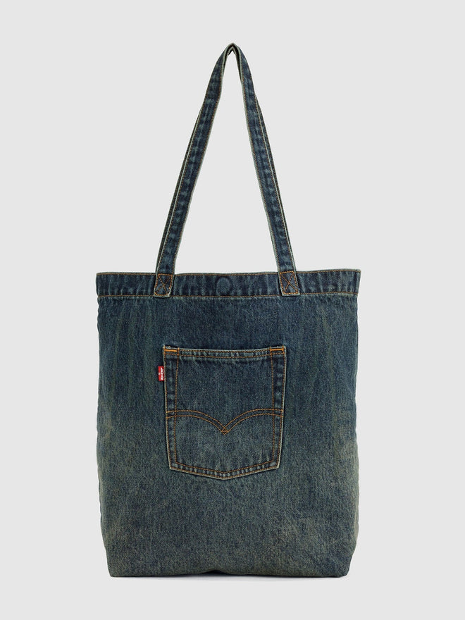 levi's® tote 大容量托特包 | 女裝   005FV0005OS- Dark Indigo  – Levi's 香港