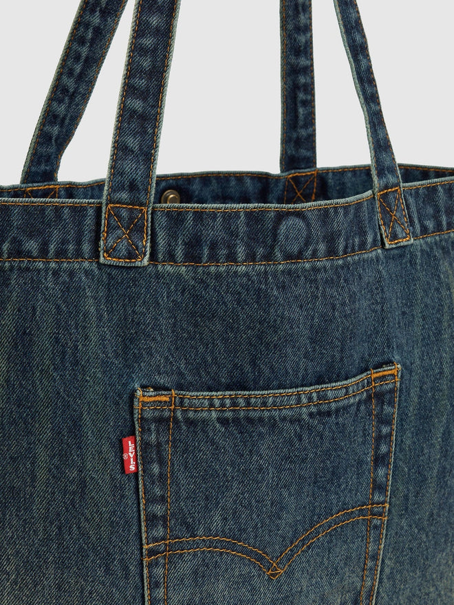 levi's® tote 大容量托特包 | 女裝   005FV0005OS- Dark Indigo  – Levi's 香港