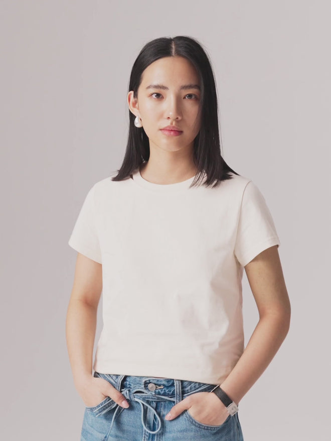  levi's® cutout relax 鏤空寬鬆短袖 t恤 | 女裝 0018G0002XS- White  – Levi's 香港